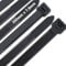 Cable Ties,350mm×7.6mm Heavy Duty with 70 kg Tensile Strength Large UV Resistant Strong Nylon Cable Zip Ties(100 Pieces),Black