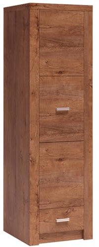 Lomadox Kleiderschrank Garderobenschrank Schlafzimmerschrank Wardrobe Schlafzimmerschrank modern in braun