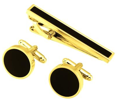 Krawattenhalter Krawattennadel Gold Vergoldet Geometrisch für Herren Père Fils Valentinstag Unternehmen Fête Des Pères