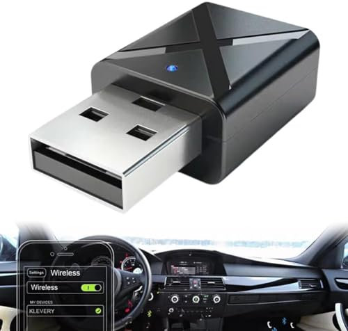 Trasmettitore USB Bluetooth WIFi 5.0 2 in 1 per TV, adattatore audio wireless per Airpods o cuffie wireless, doppia coppia, bassa latenza, trasmettitore AUX Bluetooth da 3,5 mm per volo, TV, PC,