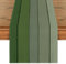 Artoid Mode Wald Grün Planken Antik Alt Rustikal Holz Frühling Tischläufer, Sommer Küche Tisch Dekoration Drinnen Urlaub Party Dekor 40x180 cm