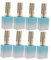 CALLARON Empty Nail Polish Bottles 11.7ml 8 Pack Glass Containers Brush for Professional Manicure