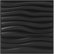 Trafagala 10 Pack 3D Wall Panels Black 8mm Thick Decorative Wall Tiles for Living Room, Office, Bedroom, Ceiling Tiles