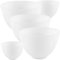 DEARMAMY 5 Pièces Bol à Mélanger Silicone pour Facial Set de Coupelles Diy Outils de Spa Accessoires Beauté Pratiques pour Mélanger et Appliquer Masques