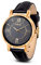 Zeitholz Holzuhr Damen, Armbanduhr, Lederband Blau, Analog, Quarz, Neue Rosenbach Kollektion 36mm, Naturholz mit Japanischem Quarzwerk. Eine Aussergewöhnlich Vielseitige Damenuhr (Schwarz)
