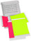 Gelb+Pink Vorteilspack: 2x500 Eintrittsbänder aus Tyvek zum selbst gestalten und bedrucken von GA Event Solutions - Party Einlassbänder, Festival Armbänder für dein Event