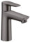 hansgrohe Wasserhahn Talis E (wassersparende Armatur mit hohem Auslauf 110mm, Zugstangen- Ablauf), Brushed Black Chrome