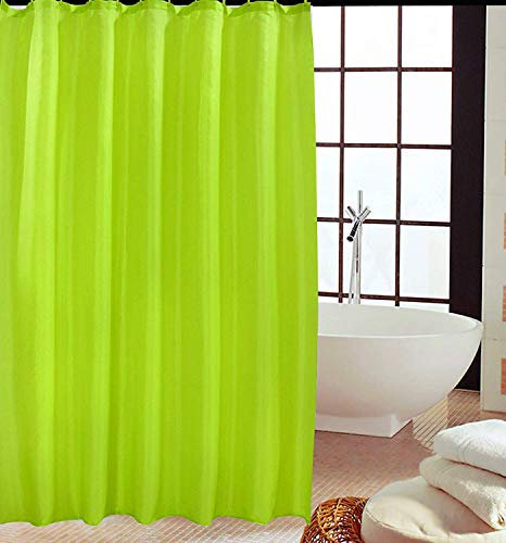 KAV Polyester Fabric Shower Mould and Mildew Resistant Curtain 180 x 180 cm (71 x 71 Inch) Tiles Patterned (Choose Colour from Drop Down menu)