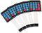 Hailege 5pcs 4x4 Matrix Array Membrane Keypad Keyboard 16 Keys AVR 12V Robort Parts Raspberry Pi