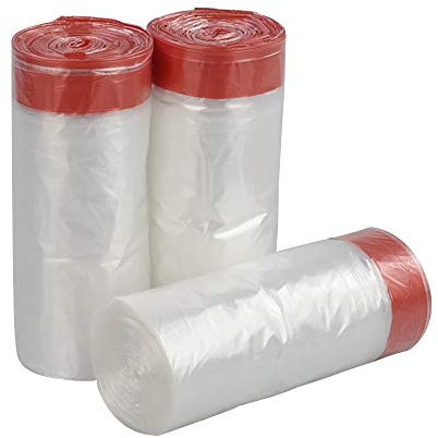 Inhouse Sacs Poubelle Avec Cordon De Serrage 5 L, 120 Sacs