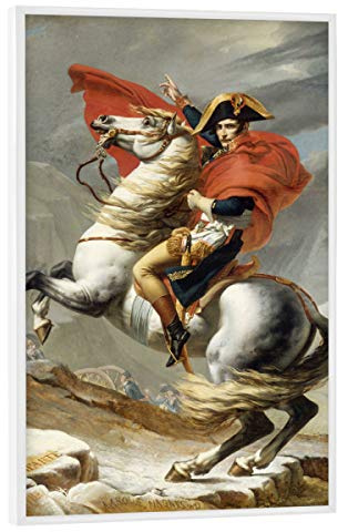 artboxONE Poster mit weißem Rahmen 90x60 cm Natur Napoleon Bonaparte - Bild Napoleon bernhard Bonaparte