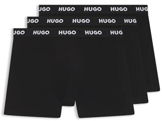 HUGO Eng Anliegende Boxershorts Aus Stretch-baumwolle Im Dreierpack
