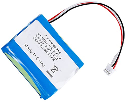 Neuftech 3.6 V Battery for Tonies Toniebox Speaker Music Box Replacement Battery for Toniebox 50AA5S