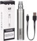 KukooYbh Electronic Cigarette, GS EGO II 2200mAh E-Cigarette, Rechargeable Built-in Battery, Bottom Micro USB Charge 510 Nicotine Free(Silver)