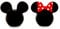 Disney Mickey and Minnie Mouse Ceramic Salt and Pepper Shakers | Set of 2