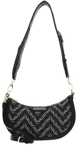 Valentino Damen Blizzard Baguette Tasche, Schwarz/Mehrfarbig