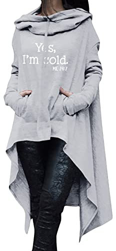 Damen Windbreaker zum Überziehen mit Kapuze für Frauen, Ladies Camo Pull Over Jacket erhältlich in vielen Farbvarianten, Größen XS - 5XL Winter Sweatshirt Oversize Pullover Kapuzenpullover a053