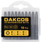 DAKCOS T25 Bit lang, Torx Bit T25, Bit-Sortiment aus S2 (Länge: 50 mm, 10 Stück)