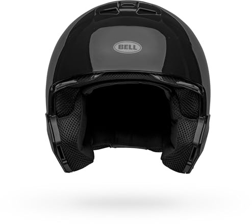 Bell - BROOZER SOLID ECE Helme - Erwachsene Unisex - Schutzausrüstung, Fahrradhelm, Straßenhelm, Straßen-Schutzhelm, Schwarz, M