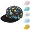 QIYIENDIAN Kinder Baseballkappe Einstellbare Mützen Hut Sonnenschutz Kleinkind Sonnenhüte für Baby Mädchen Jungen (Dinosaur, 1-2Y)