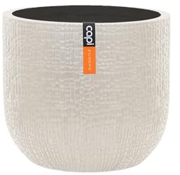 Capi Europe - Blumentopf Kugel Skin - 24x21 - Beige - Blumentopf für drinnen - CAPI Indoor - BSKBG134
