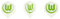 VfL Wolfsburg Dartpfeil Flights 3er Set Dartflights