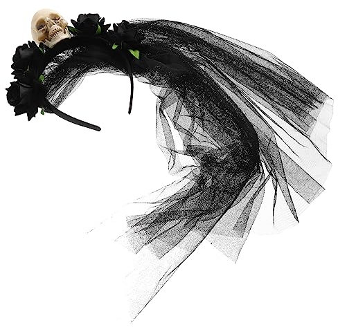 BESTYASH Halloween Stirnband Mit Skelett-design Dekorativer Haarschmuck Für Partys Cosplay Und Halloween-kostüme Leicht Und Angenehm Zu Tragen Für Tägliche Nutzung Und Festliche