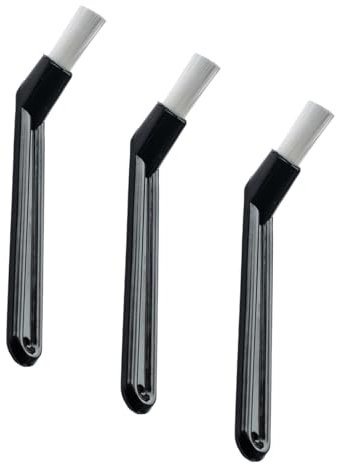 Aidqxbaoer 3 Stück Kaffee Werkzeug Reinigungsbürste, Kaffee Reinigungsbürsten-Set mit Espresso Reinigungspinsel für Kaffeemaschine, Kaffeemühle und Küchenzubehör