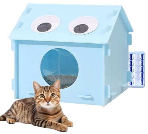 Pet Cooling House Katzen Eishöhle Mit Kühlakkus