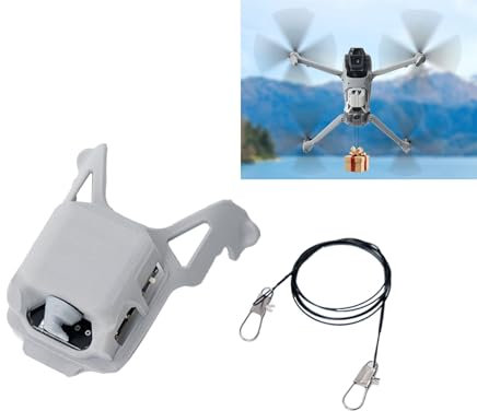 LICHIFIT Drohne Airdrop System für DJI Air 3S Photosensitive Thrower Transport Delivery Payload Release Air Dropping Device