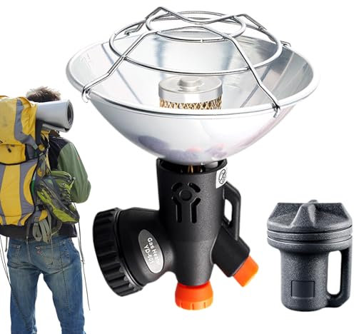 Nevalerra Zeltheizung für Camping, Camping-Propanheizung | Kleine Propanheizung | tragbarer Propanheizer verfügt über ei Terrassenheizung für Camping, Außenheizung zum Eisfischen, Wandern, Jagen