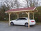 Habrita Carport Double Pente/Couverture bardeau bitumé
