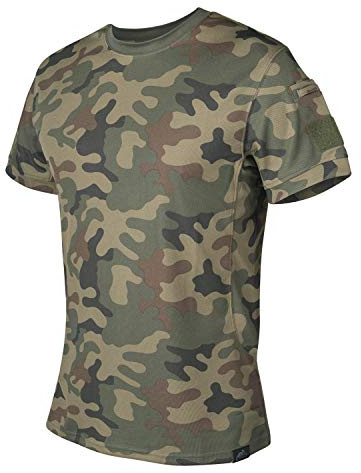 Helikon-Tex TACTICAL T-SHIRT - TopCool PL Woodland M/Regular