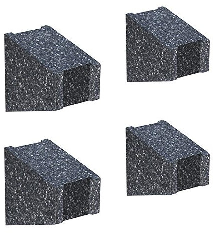 PRO PLUS Espaceurs pour Caravane et Camping-Car bâche de Protection de Toit Noir 12 x 12,5 x 7,5 cm