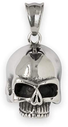 Fly Style Ketten Anhänger Totenkopf aus 316L Edelstahl - Skull Schädel