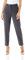 Roman Originals Work Trousers for Women UK Ladies Office Smart Stretch Suit Pants Slacks Cigarette Straight Leg Tailored High Elasticated Waist Ankle Grazer Slim - Regular Grey (28 inch) - Size 12