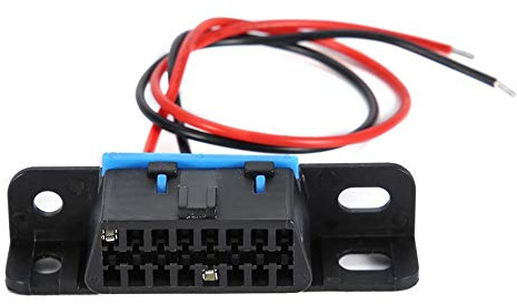 obd2 buchse,Testkabel,Duokon Netzkabelkabel, Car OBD2 Buchse Stecker Stromleitung Einbrenntest Haltedraht Tester OBD2 Verlängerung Kabel