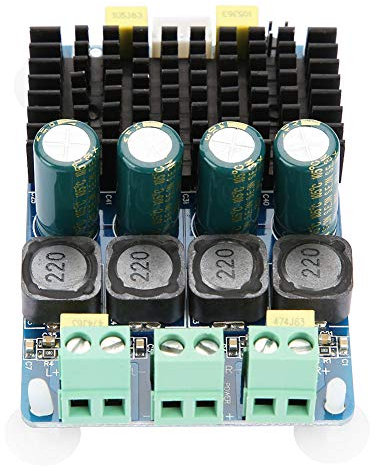 Placa de amplificador de audio de doble canal 2x100W TDA7498 8-32VDC Placa de amplificador de potencia estéreo digital HF20