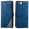 SONWO Cover per iPhone 7 Plus/iPhone 8 Plus, Flip Caso in PU Pelle Case Cover Portafoglio Custodia per iPhone 7 Plus/iPhone 8 Plus, [Kickstand] [Slot per Schede], Blu