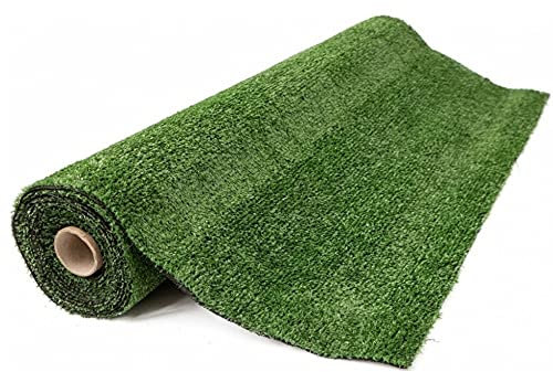 Gutta Prato London - Erba sintetica per esterno 7mm – Colore Verde – Tappeto Erba Sintetica - Erba Finta (Rotolo 2X5 metri)