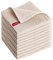 SFTXEY Geschirrtücher 100% Baumwolle (10er Set) 30 x 30 cm Weiche Handtücher Saugfähige Lappen Reinigung Küchentücher, Beige