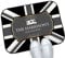 Personalised Campervan Mat - Grey Union Jack motorhome door mat Mat 44cm x 32cm - van life accessories