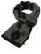 Zando Schal Herren Lange Winterschal Warm Kaschmir Gestrickt Schals Weiche Tuch Modeschal für Urban Herren XY012-Grau Schwarz Einheitsgröße