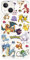 Schutzhülle für iPhone 14 von Pokémon, Sticker Pokémon, Pokémon und Pokéball, zum Schutz Ihres Handys, flexibles Silikon, offizielles Lizenzprodukt von Pokémon