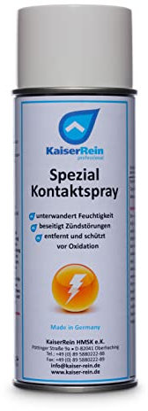 KaiserRein Spezial Kontaktspray I Feuchtigkeitsschutz für elektrische Geräte und Anlagen I unterwandert und löst Oxid-Schichten und schützt vor neuer Oxidation