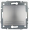 Conmutador de cruce 10AX 250V sin marco serie EuropaSOLERA ERP09AQCPlata