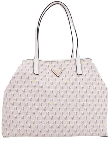GUESS Vikky II Tote Bag L Stone Logo