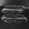 SHUAIGUO Scheinwerferglas Kunststoffabdeckung Ersatz,Shell Maske Lampenschirm Objektiv Glas für BMW X5 E53 Rechts+Links 2004-2006
