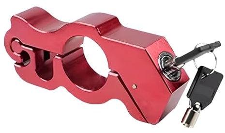 Universal Motorcycle Lock, Durable Anti Theft Motorbike Lock, High Security Waterproof Rustproof Aluminum Alloy Security Lock for Sports Bikes, Mountain Bike, ATVs