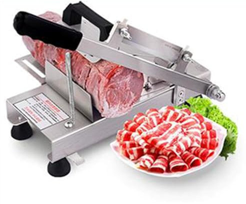 YJFEDCC Home Use Thin Slicer, Mutton Roll Slicer, Home Use Manual Meat Slicer, Beef Slicer, Thin Slice Fat Beef Planer